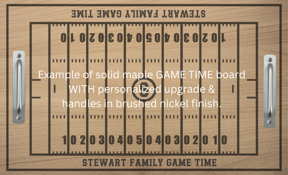 Game Time Football Field Board