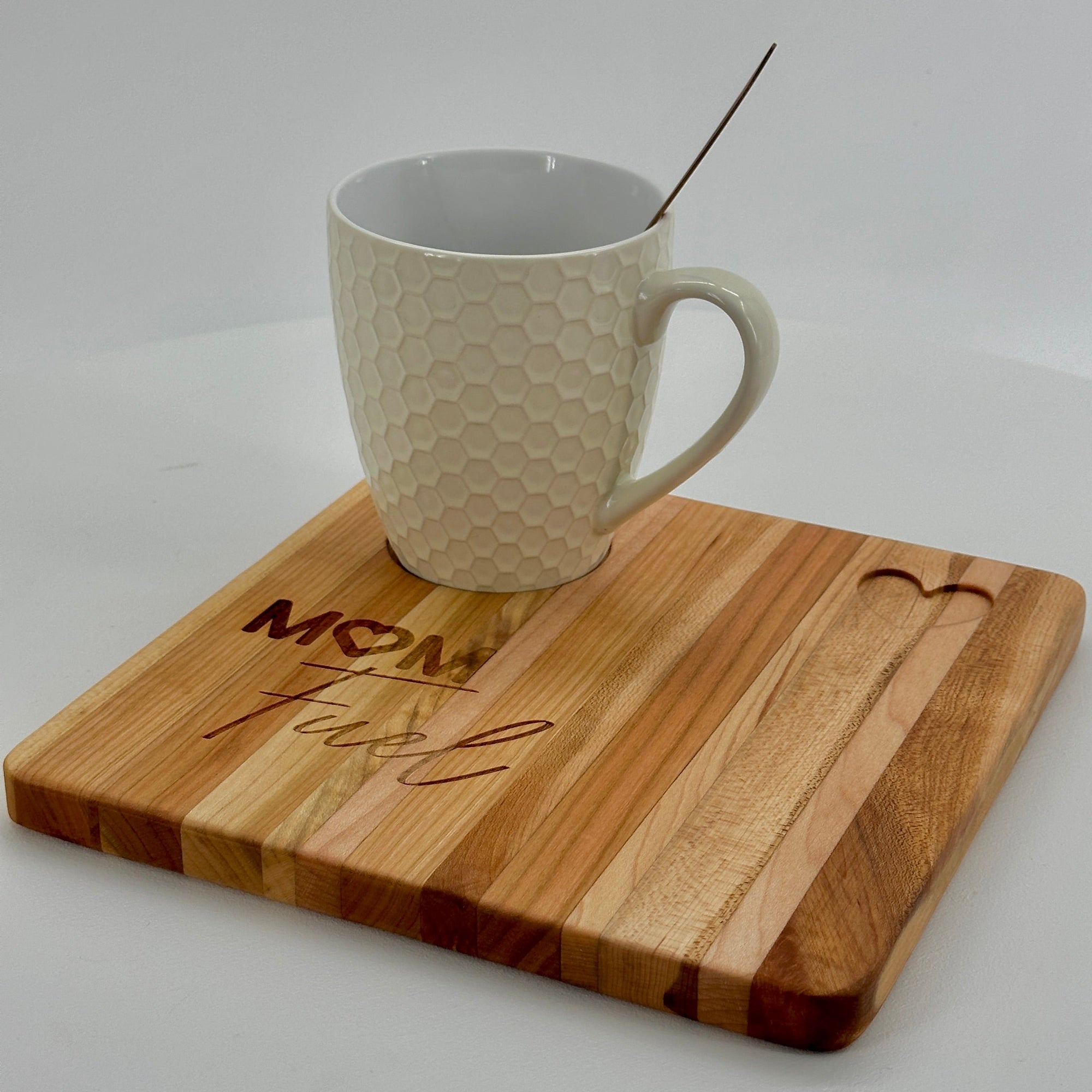 Mini Café Board in Cherry Hardwood