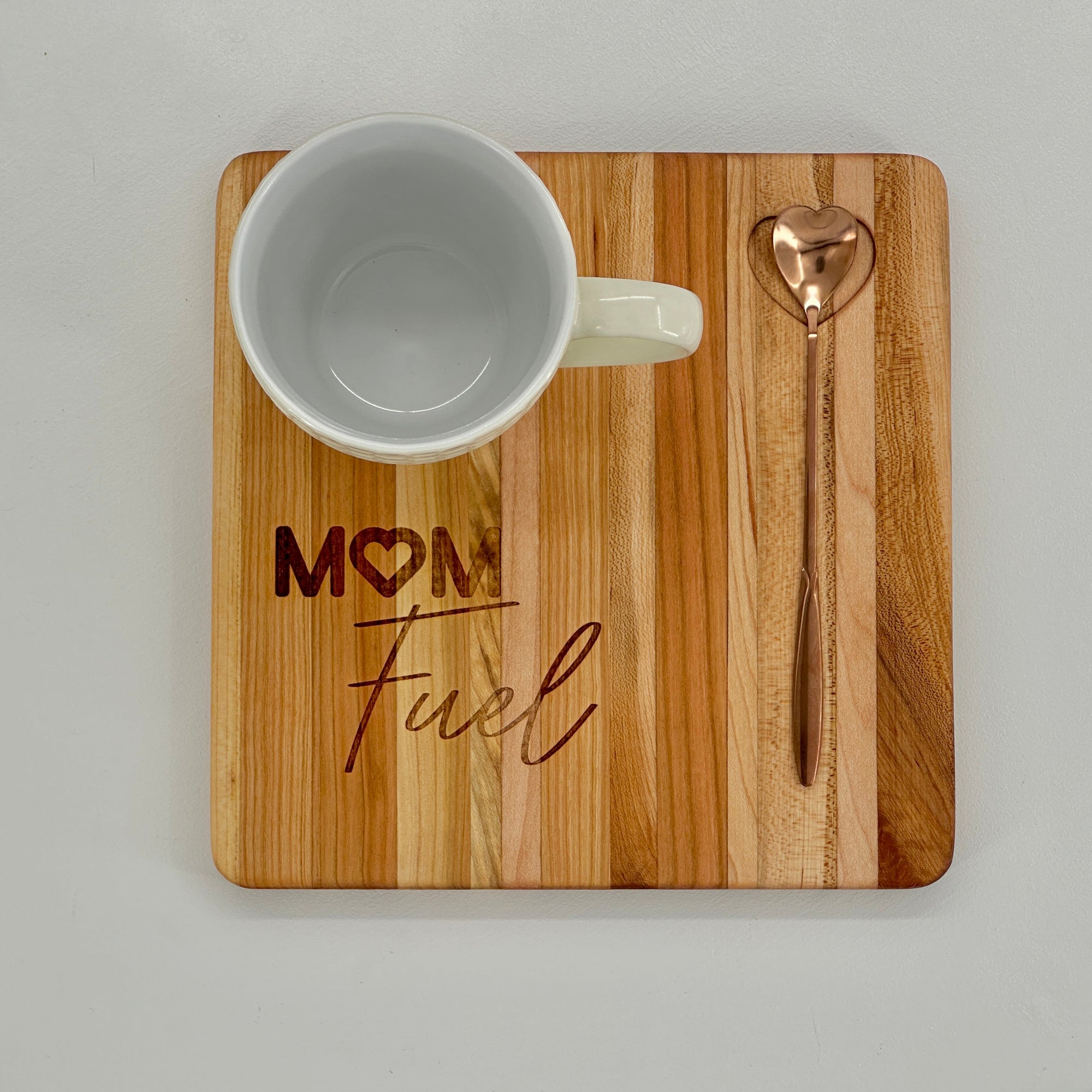 Mini Café Board in Cherry Hardwood