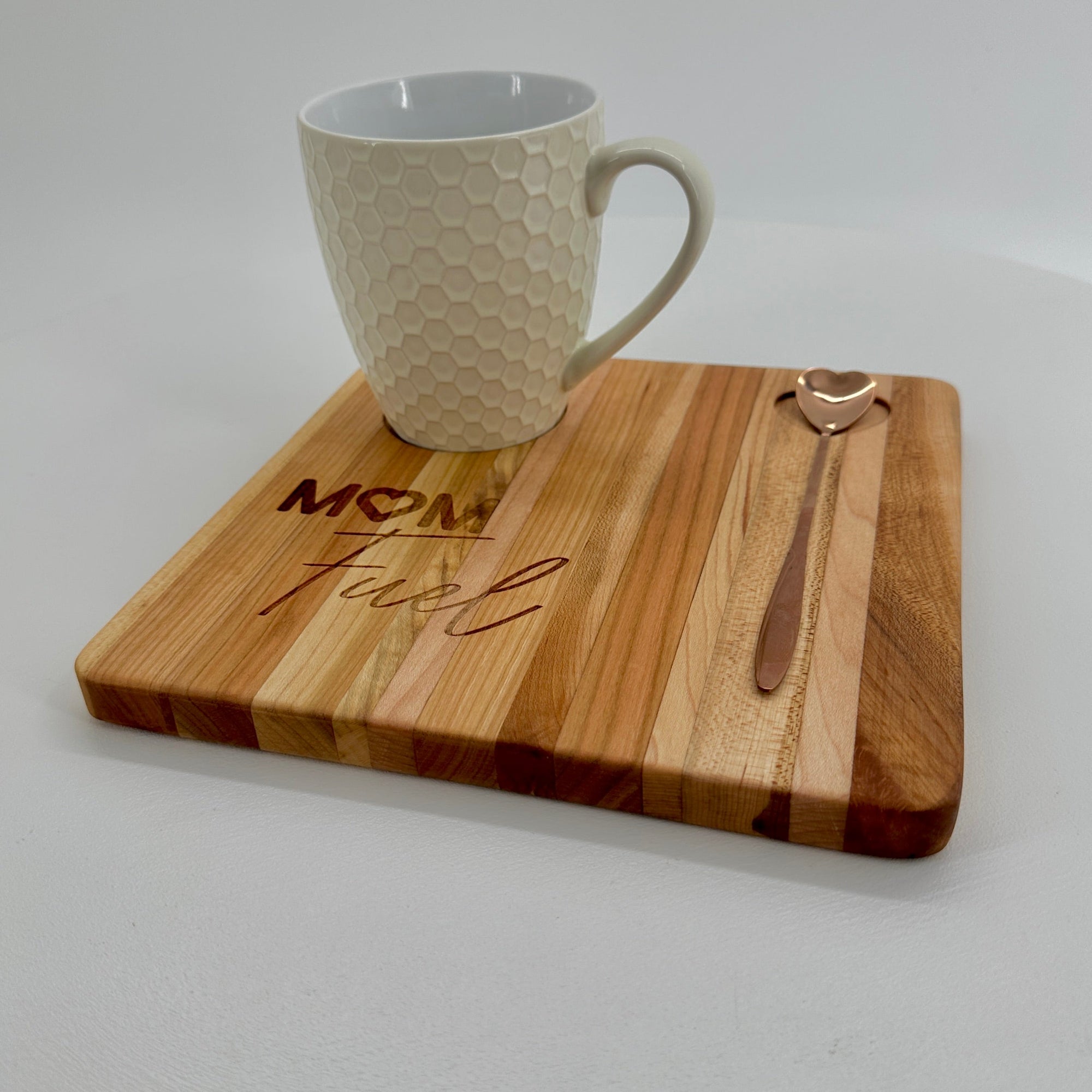 Mini Café Board in Cherry Hardwood