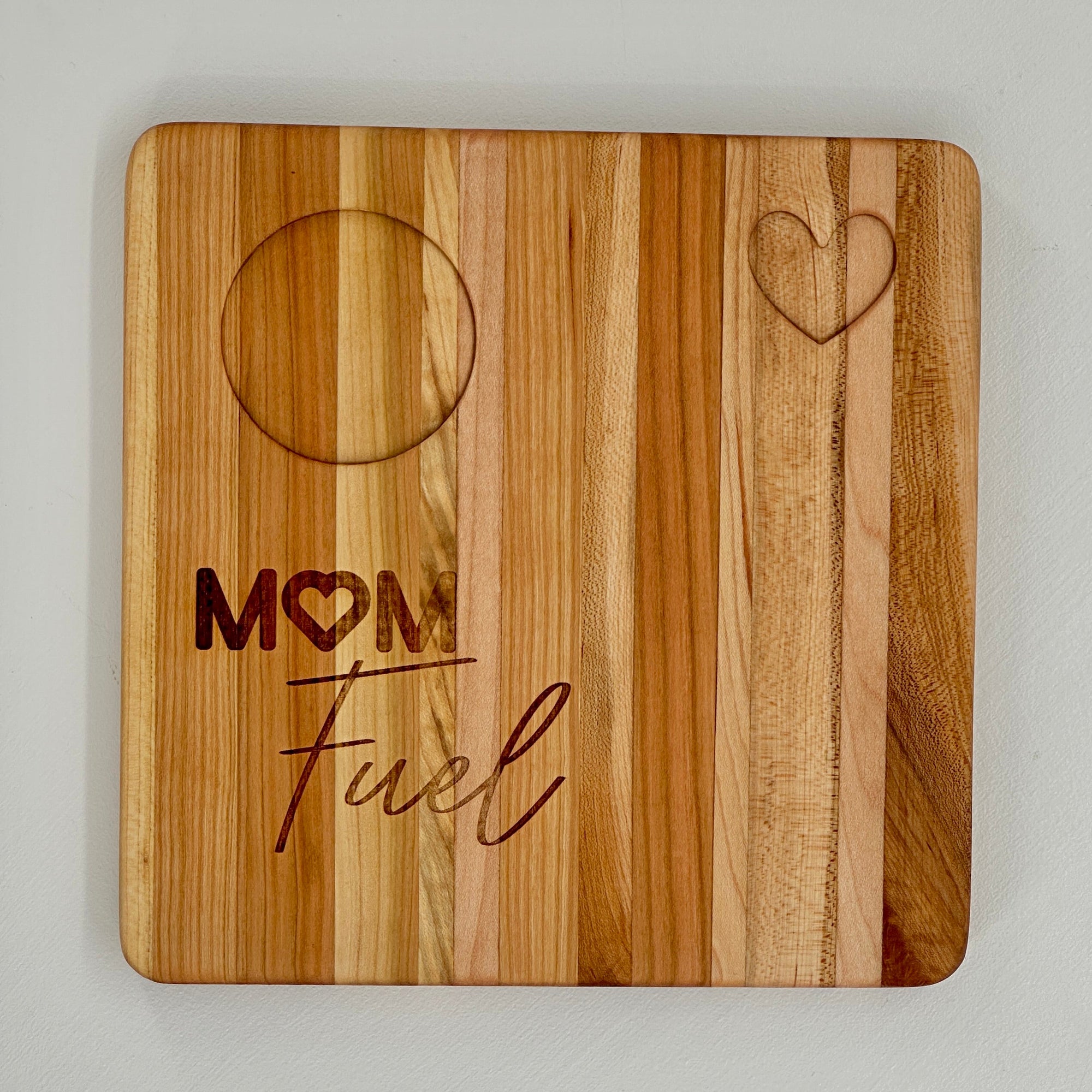 Mini Café Board in Cherry Hardwood