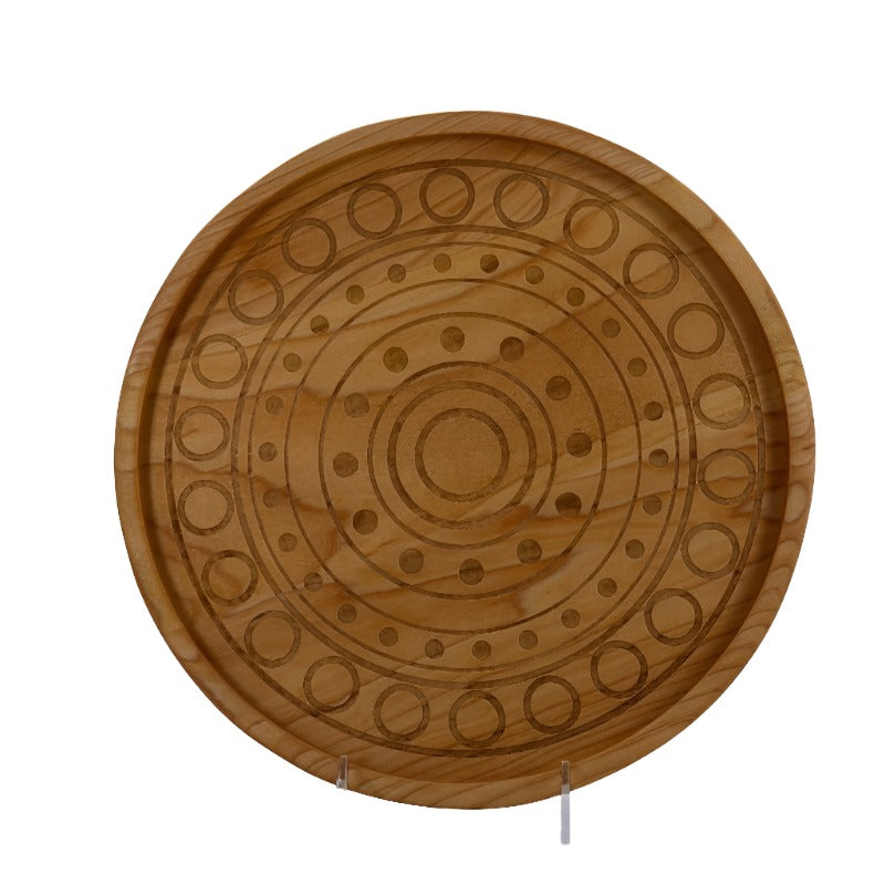 Mandala Charcuterie Tray in Maple