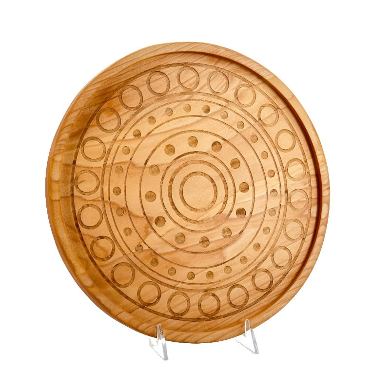 Mandala Charcuterie Tray in Maple