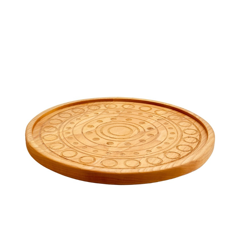 Mandala Charcuterie Tray in Maple