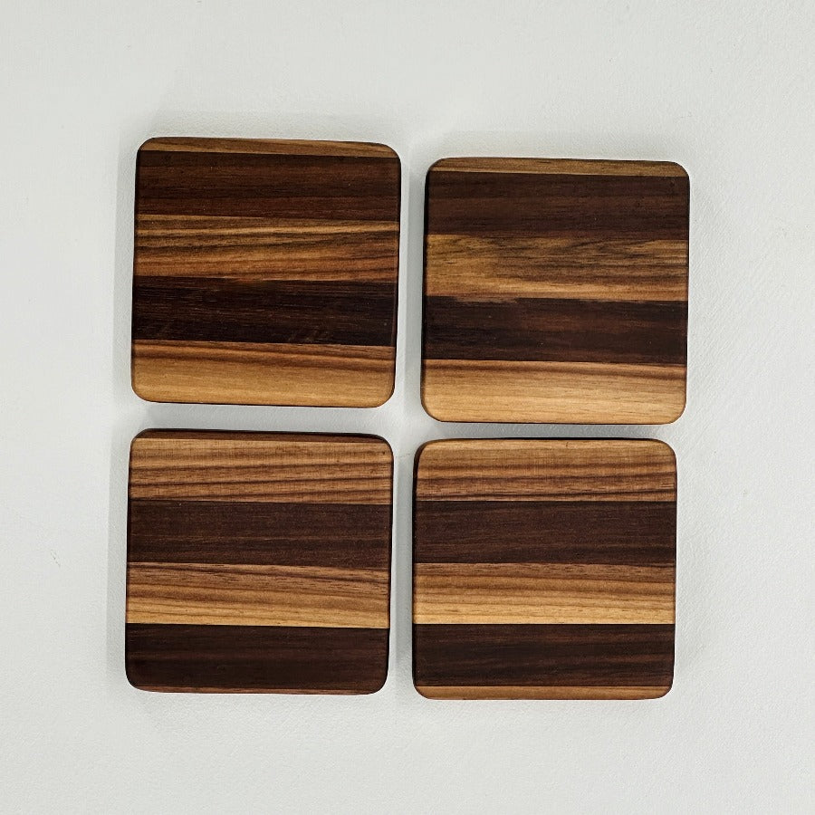 A Double Duty Coaster Set