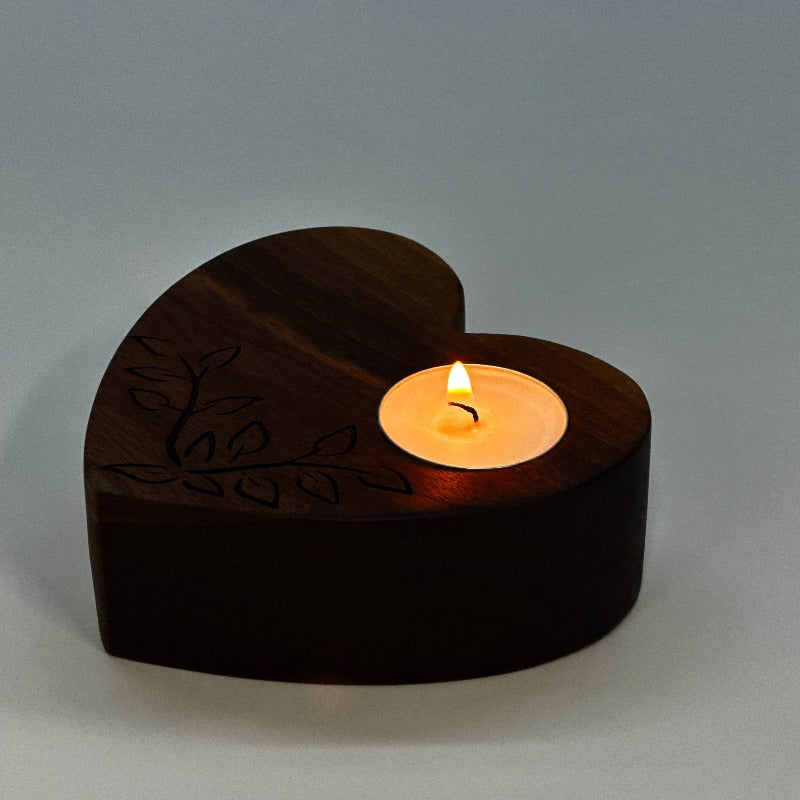 Heart Shaped Tea light Candle Holder