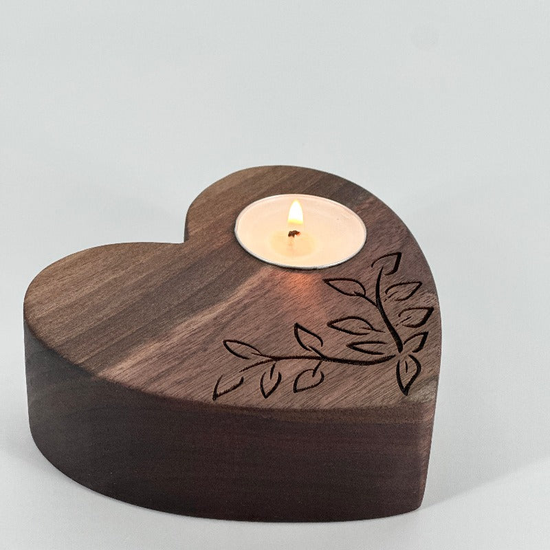 Heart Shaped Tea light Candle Holder