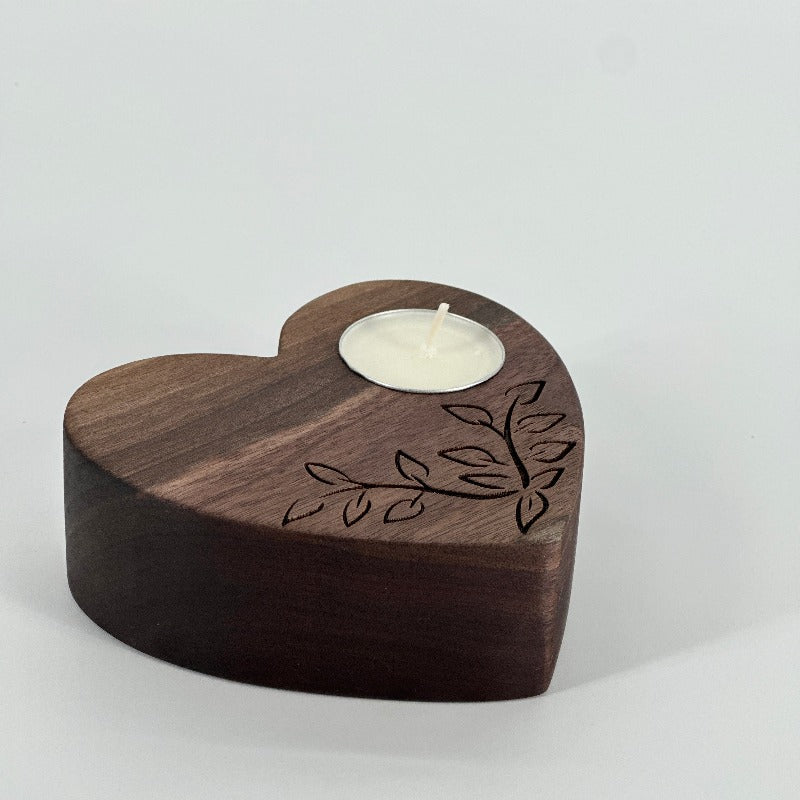 Heart Shaped Tea light Candle Holder