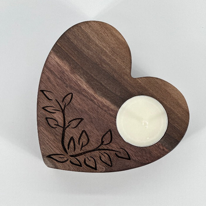 Heart Shaped Tea light Candle Holder