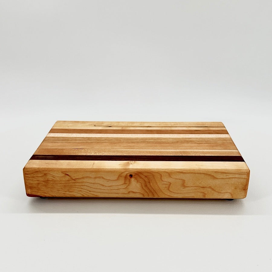 Maple, Walnut, & Cherry Hardwood Cutting Board