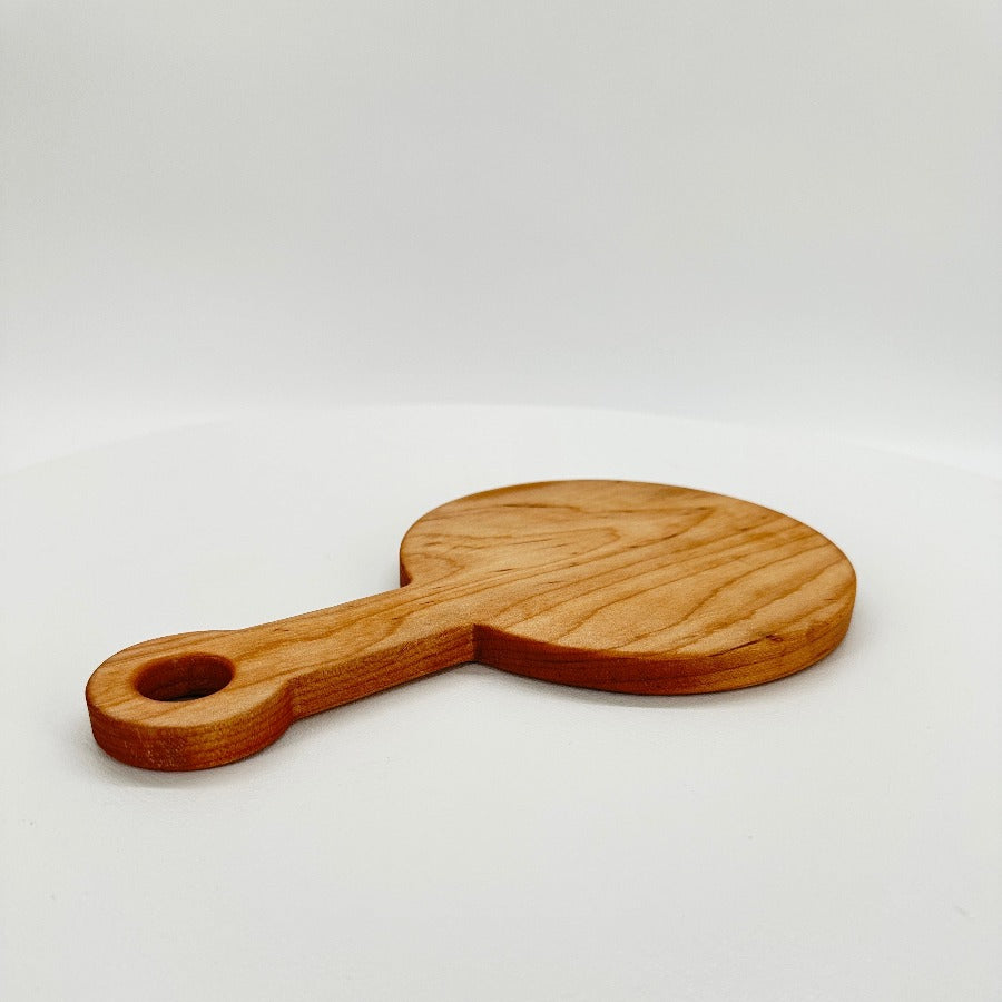 Paddle Style Cherry Hardwood Cheese Board