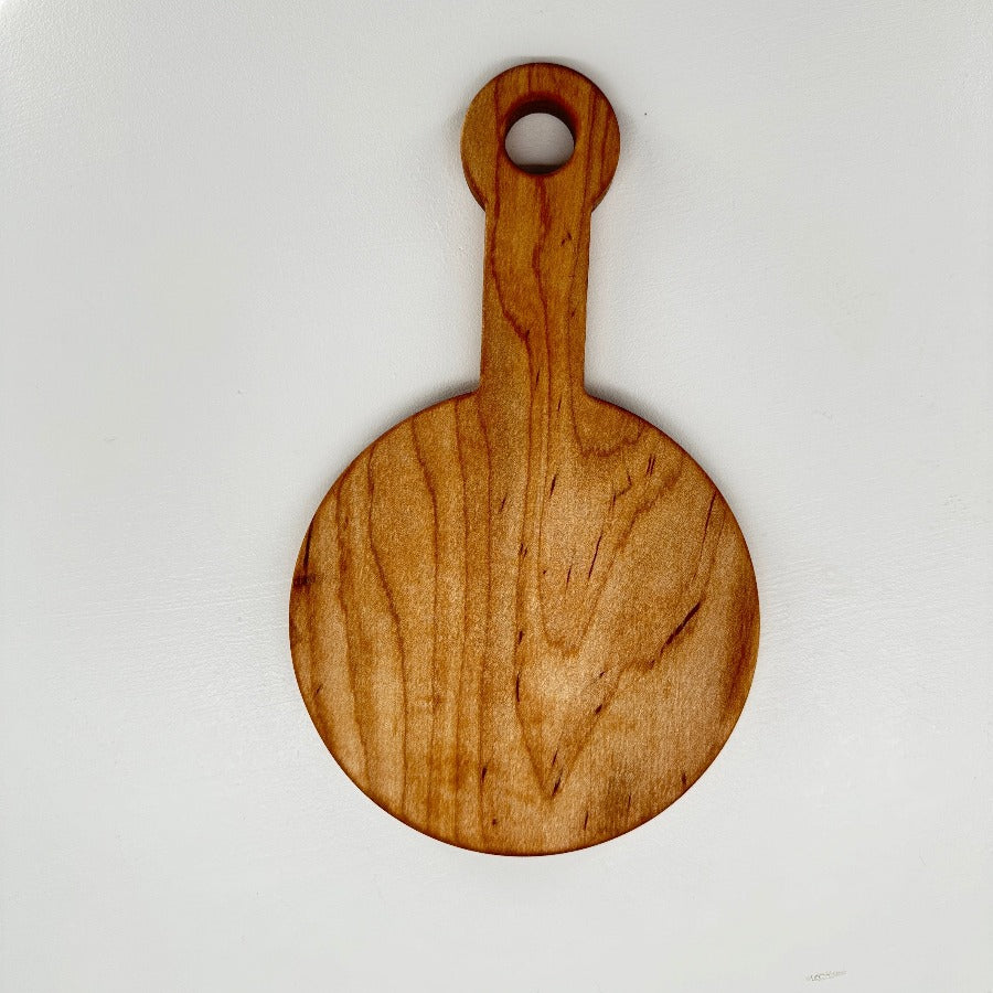 Paddle Style Cherry Hardwood Cheese Board