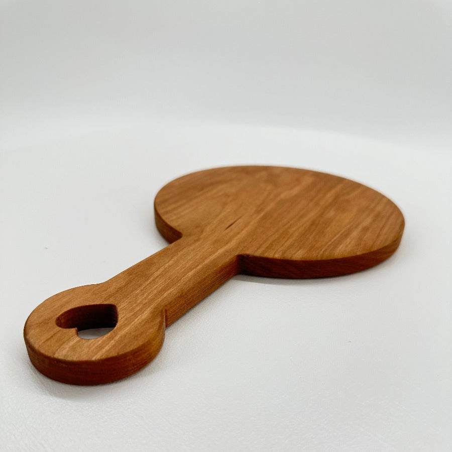 Paddle Style Cherry Hardwood Cheese Board