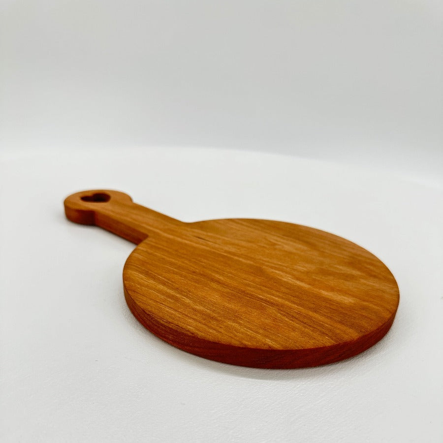 Paddle Style Cherry Hardwood Cheese Board