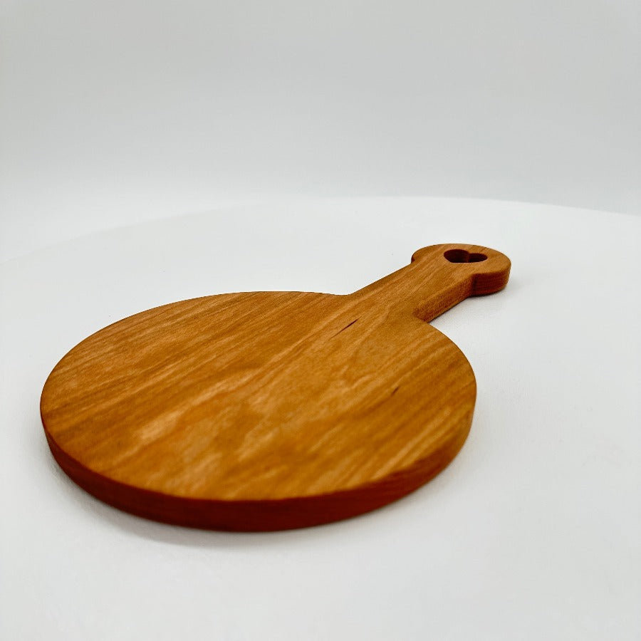 Paddle Style Cherry Hardwood Cheese Board