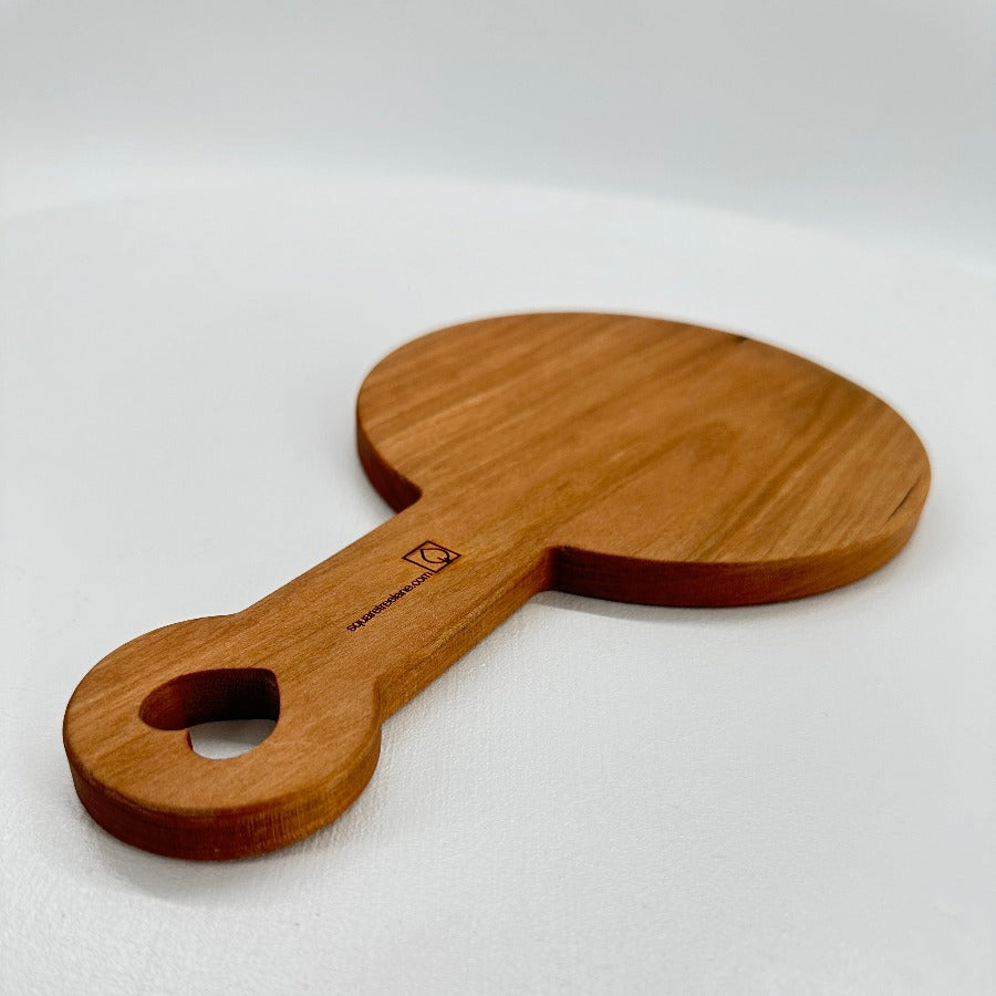 Paddle Style Cherry Hardwood Cheese Board