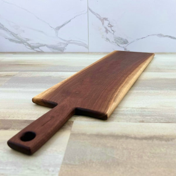 Extra Long Walnut Charcuterie Board