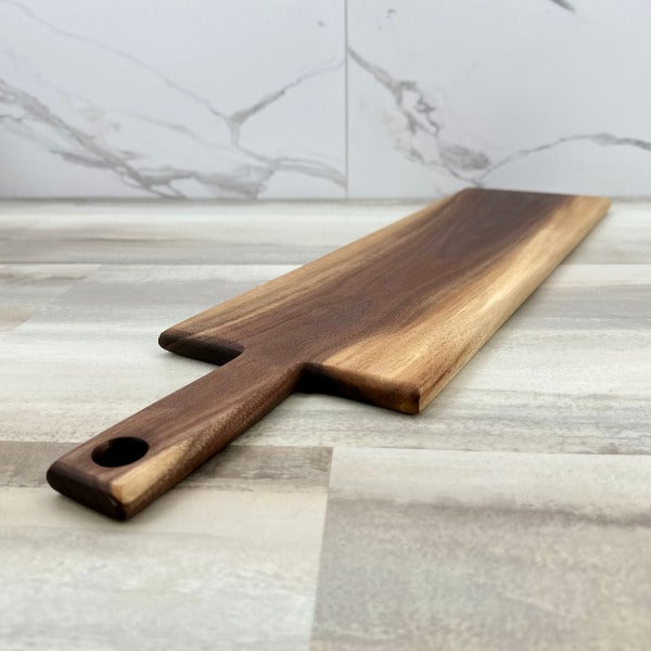 Extra Long Walnut Charcuterie Board