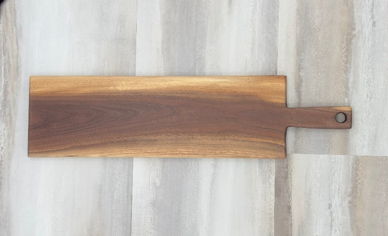 Extra Long Walnut Charcuterie Board