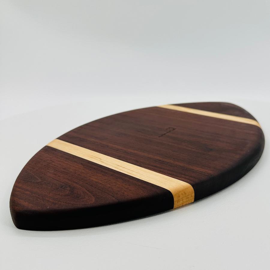 WALNUT AND MAPLE FOOTBALL BOARD