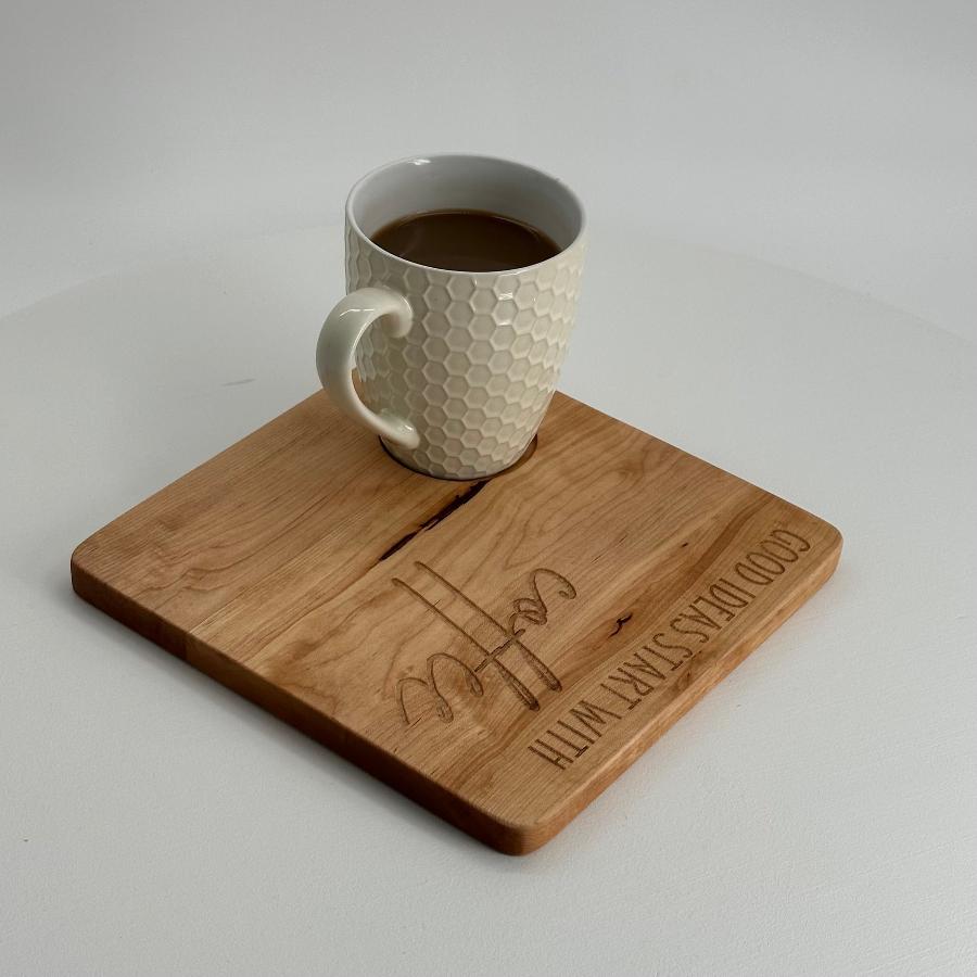 Mini Café Board in Maple Hardwood