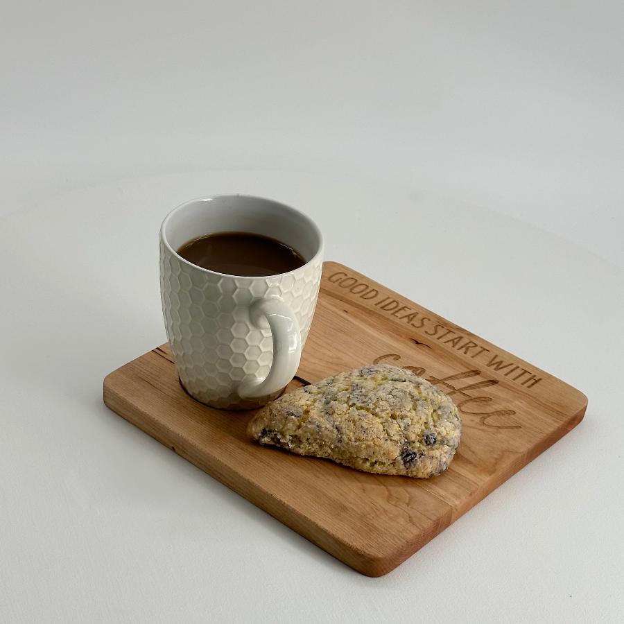 Mini Café Board in Maple Hardwood