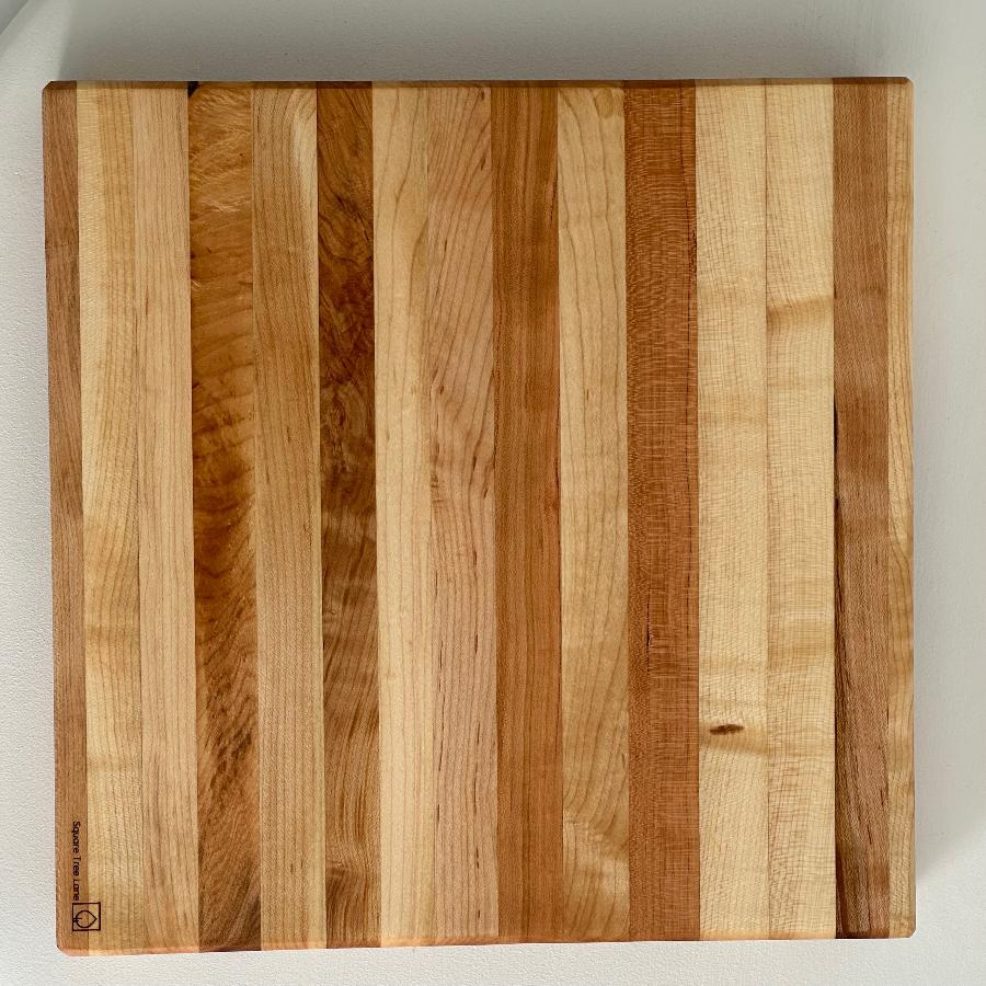 12 Inch Cherry Block And Paddle (Introductory Price)