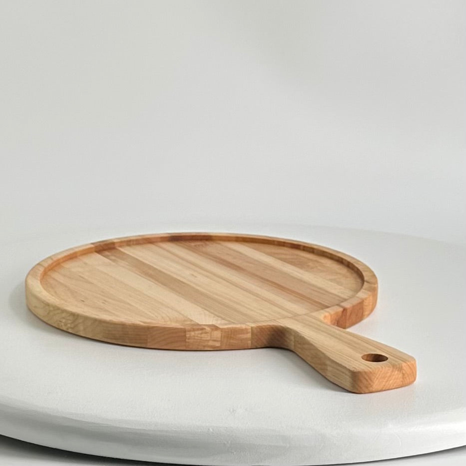 12 Inch Cherry Block And Paddle (Introductory Price)