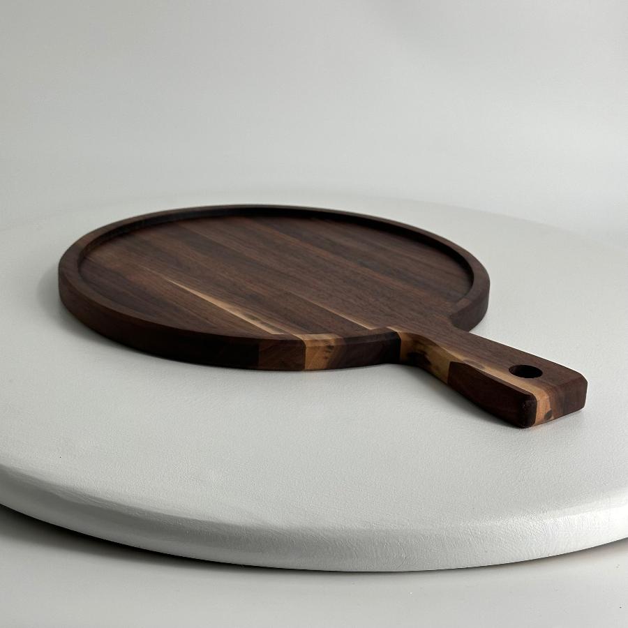 12 Inch Cherry Block And Paddle (Introductory Price)