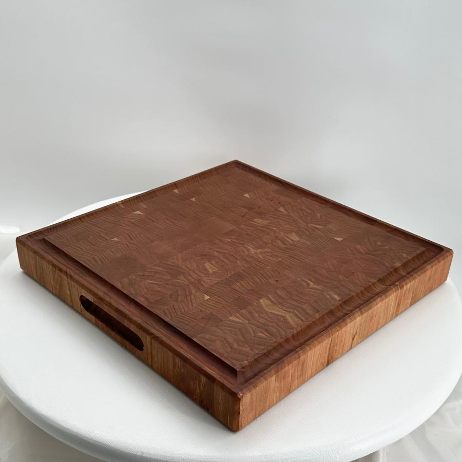 Solid Cherry End Grain Cutting Block