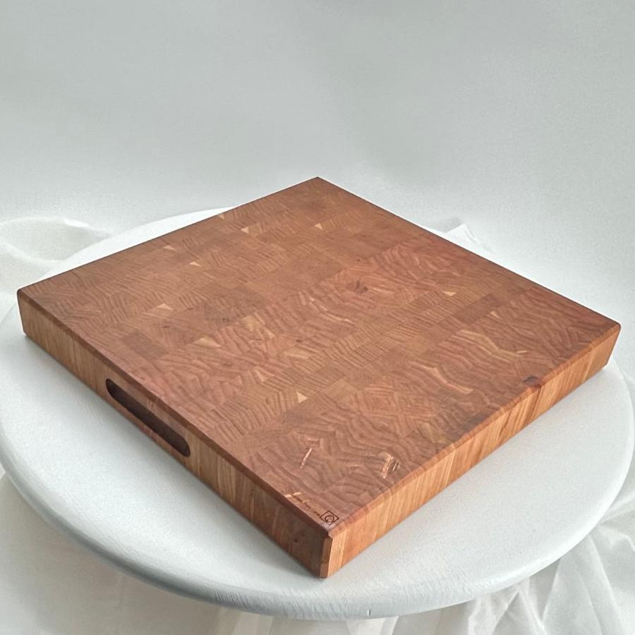 Solid Cherry End Grain Cutting Block