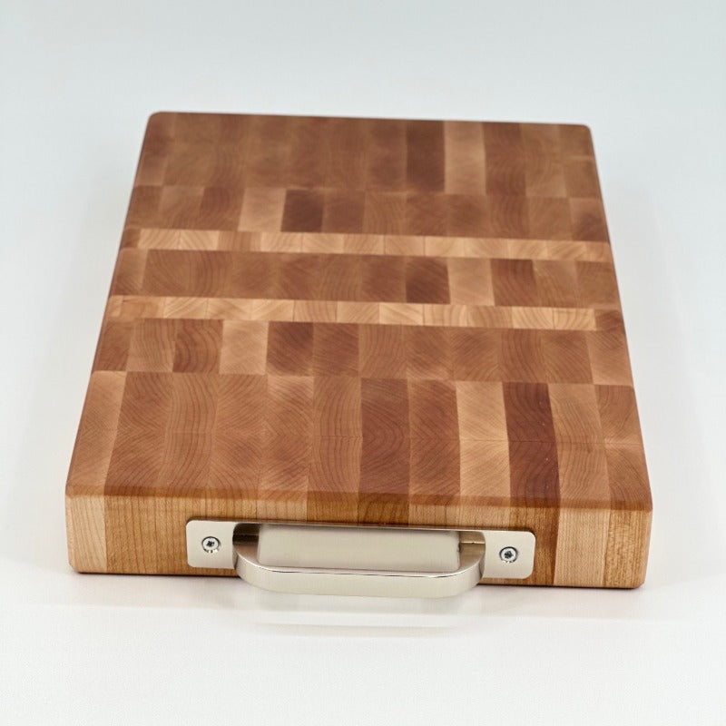 Maple End Grain with Handles