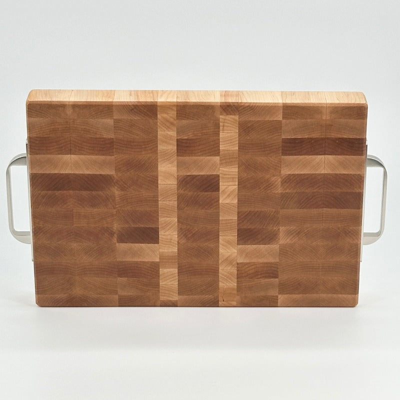 Maple End Grain with Handles