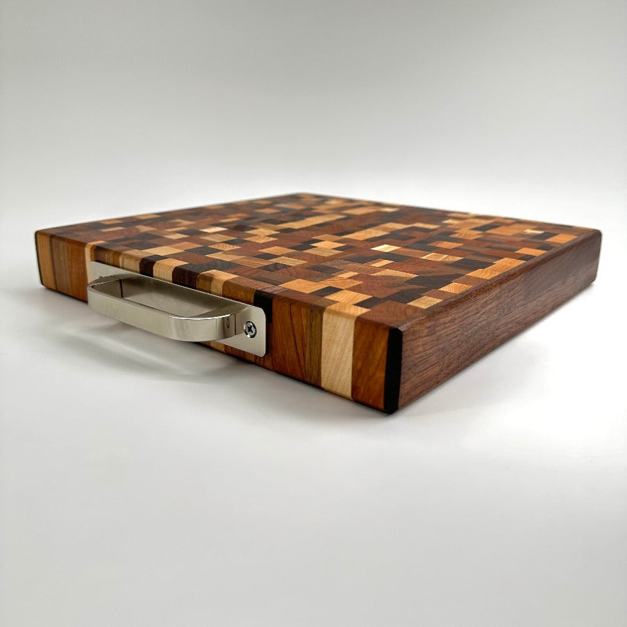 Mosaic End Grain Cutting Block