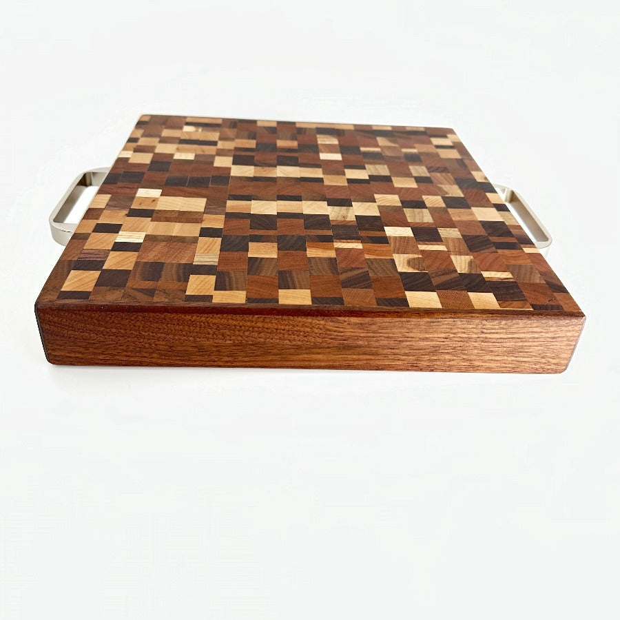 Mosaic End Grain Cutting Block