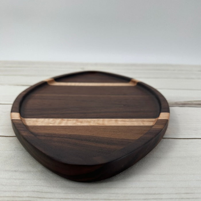 WALNUT AND MAPLE FOOTBALL BOARD