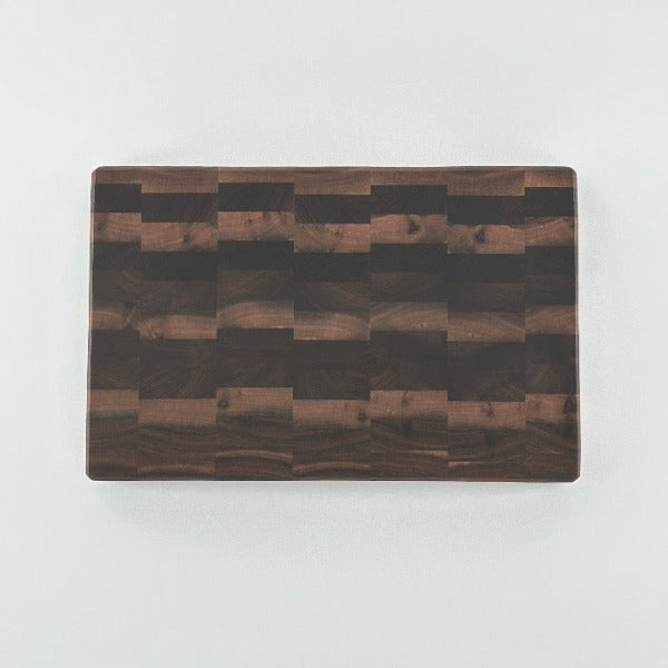 Walnut End Grain Cutting Block Countertop Companion