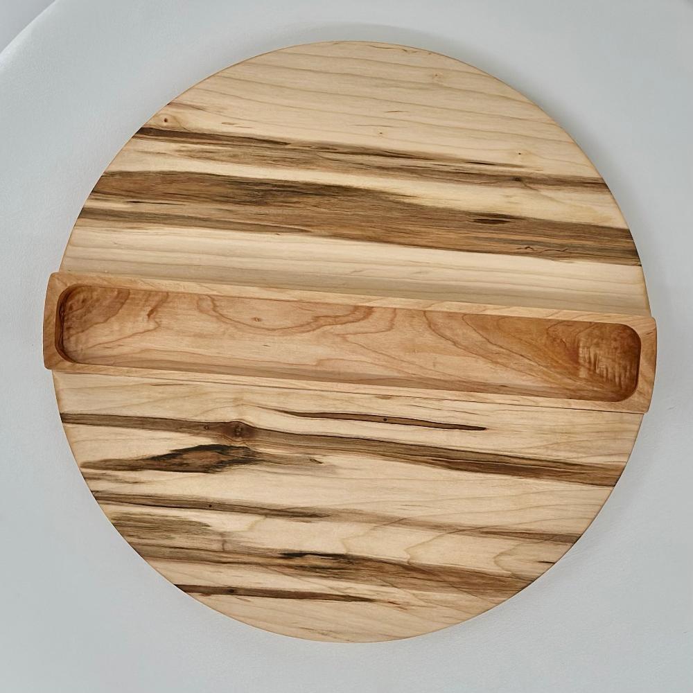 The Cracker Cradle Charcuterie Board Spalted Maple