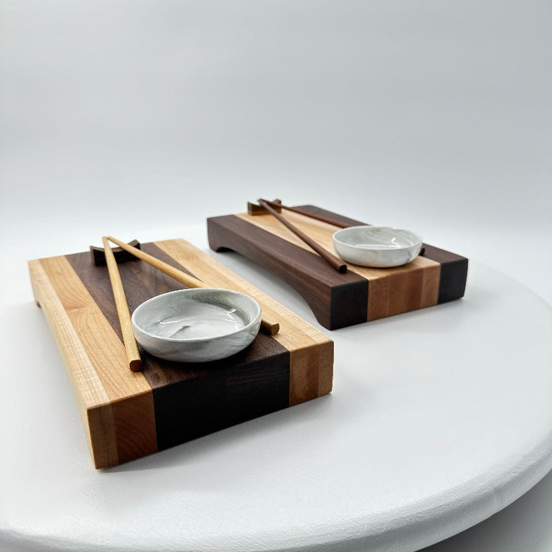 Maple-Walnut SUSHI SET