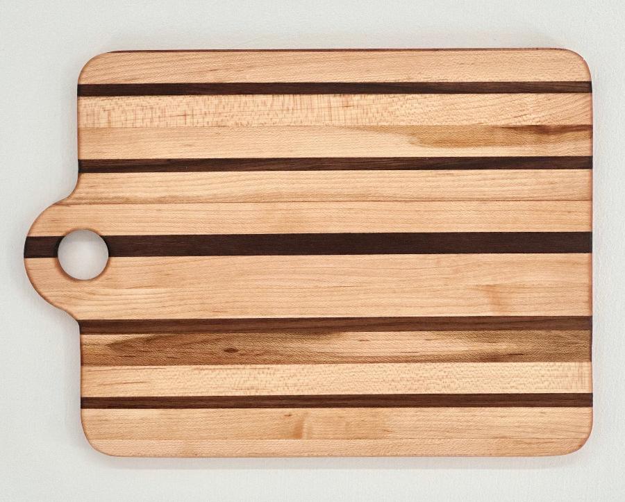 DRAWER-ABLE CHOPPING BOARD IN CHERRY & WALNUT HARDWOOD