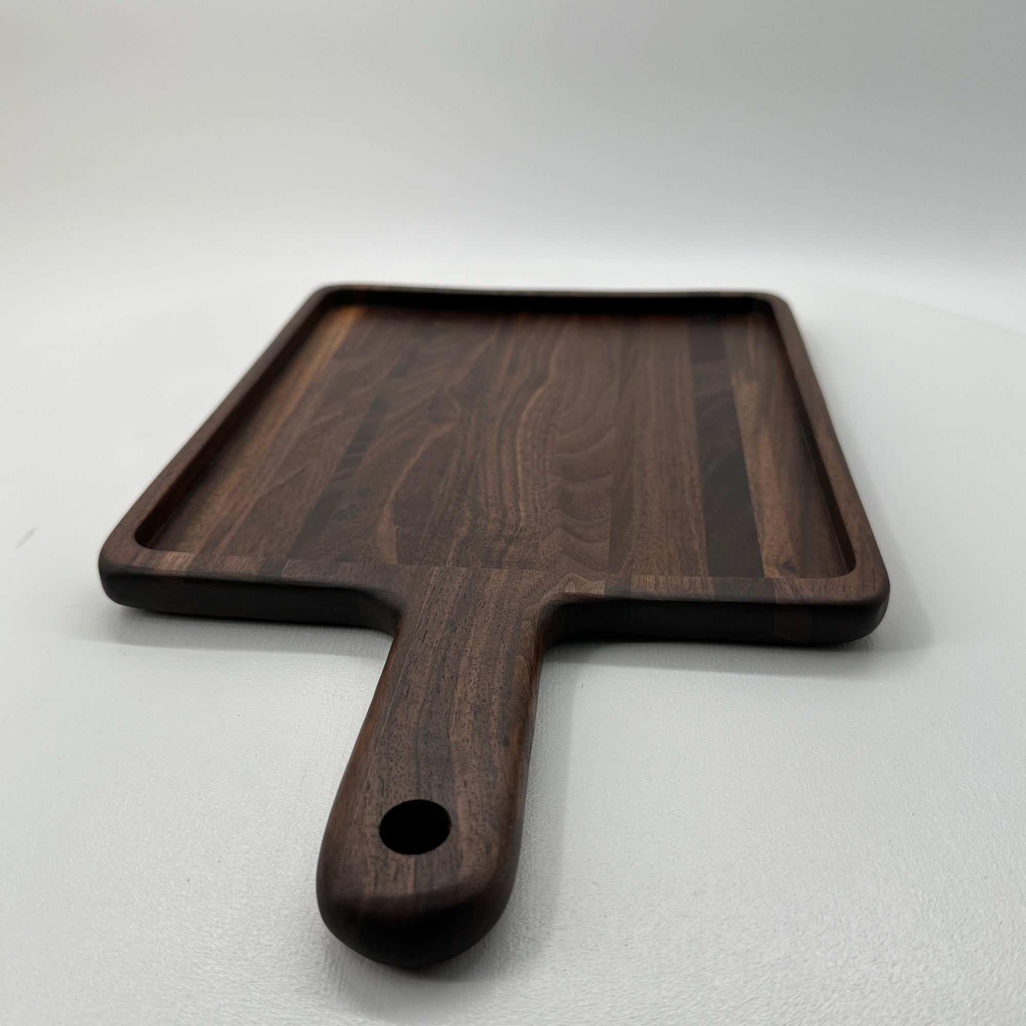 Walnut Paddle-Tray Charcuterie