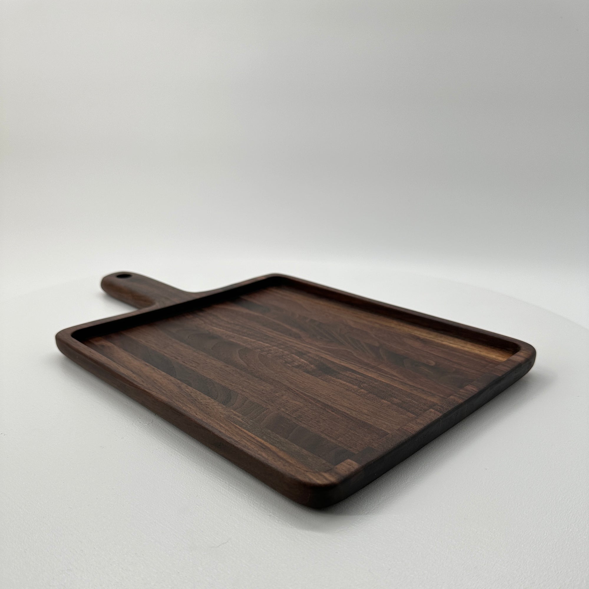 Walnut Paddle-Tray Charcuterie