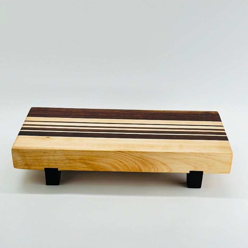 Contemporary Maple & Walnut Sushi Board