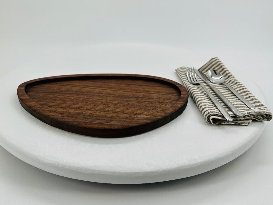 Tray Style Walnut Charcuterie board