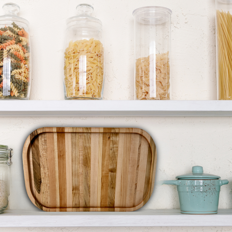 THE ROUNDED RECTANGLE CHARCUTERIE TRAY